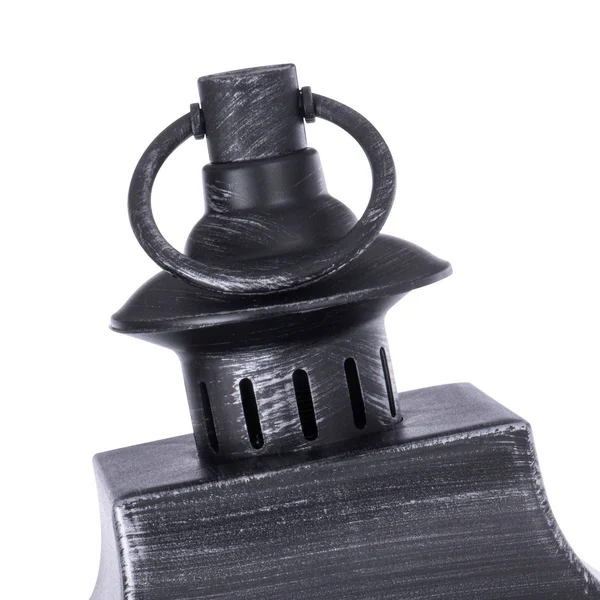 Sterno Home 9.25-in x 22.6-in Black Resin Pillar Candle Outdoor Decorative Lantern, GL43859
