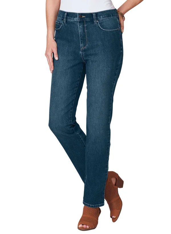 Gloria Vanderbilt Women's Amanda Classic High Rise Tapered Jean