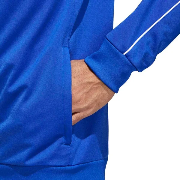 Adidas (Teamwear) Core 18 Poly Jacket - Bold Blue/White