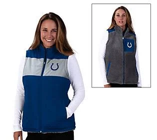 NFL Women's Reversible Vest - Size Medium, Colts