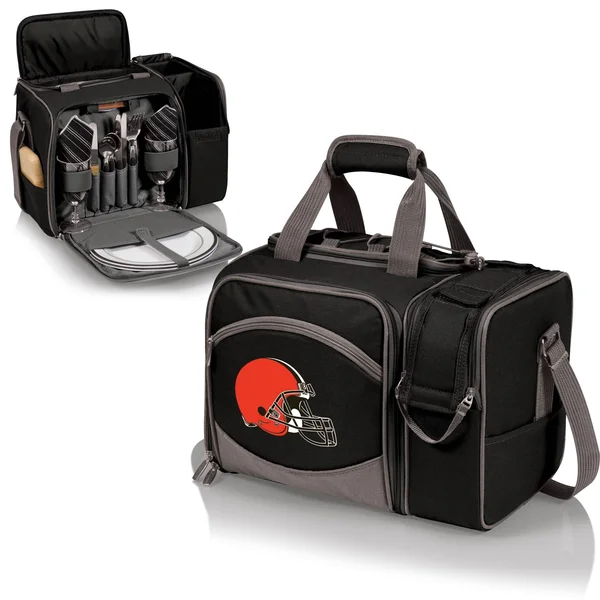 Picnic Time Malibu Black Cleveland Browns