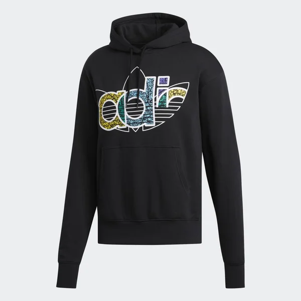 Adidas Originals Adi Trefoil Hoodie (Black) Men's Clothing