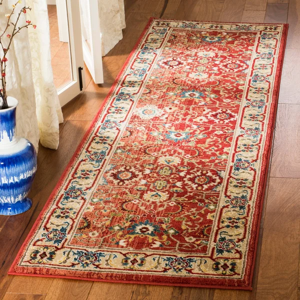 Lauren Ralph Lauren Ines Traditional Oriental Rug Fringe - 2&2x22 x 12& Runner