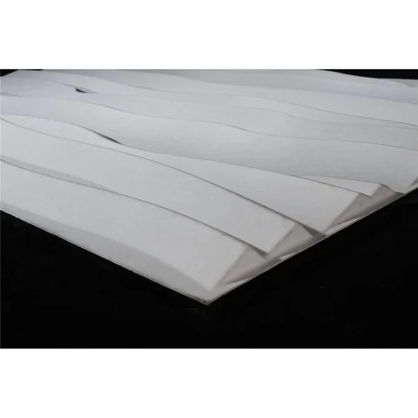 3D Fiber Wall Decor panelling - 32x22x25x22/pc - 12pc - Beach
