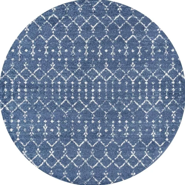 Jonathan Y Moroccan Hype Boho Vintage Diamond Gray/Ivory 2 ft. x 10 ft. Runner Rug