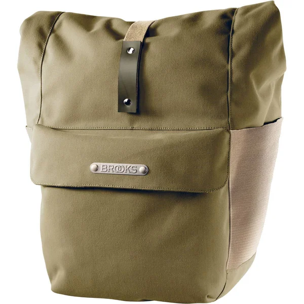 Brooks Suffolk Rear Pannier - Green/Honey