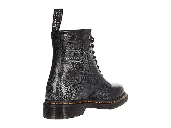 Dr Martens 1460 Arcadia Chain Emboss (Unisex) UK 9 Silver