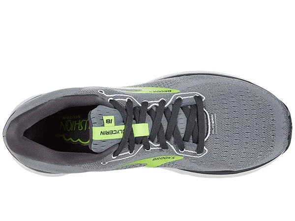 Brooks Glycerin 18 12, Primer Grey/Ebony/Nightlife (Men's)