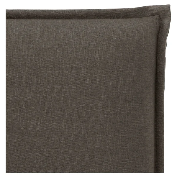 California King French Slipcover Headboard - Linen Slate - Nate Berkus
