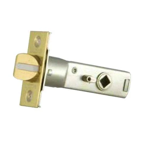Baldwin 5513.030 Interior Passage Latch with 2-3/8-Inch Backset Polished Brass - Lacquered