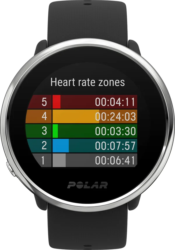 Polar Ignite, Fitness Watch, Black-Silver