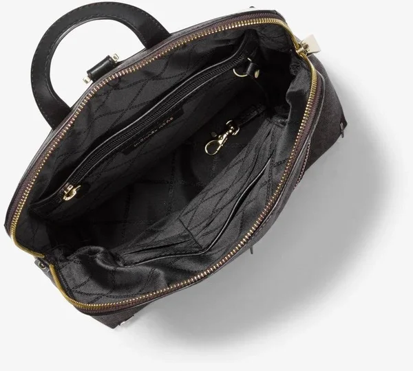 Michael Kors Bags, Rhea Slim Signature Backpack Medium Logo, Color: Brown, Size: Os, Belleviator&s Closet