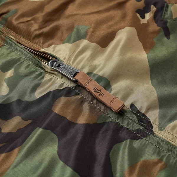 Alpha Industries MA-1 VF 59 Flight Jacket Woodland Camo