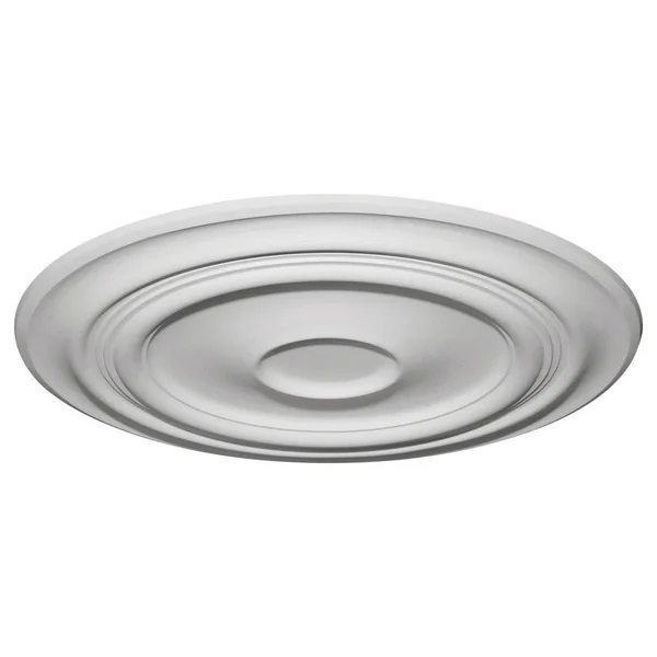 24 3/8x22OD x 1 1/2x22P Traditional Ceiling Medallion (Jet Black)