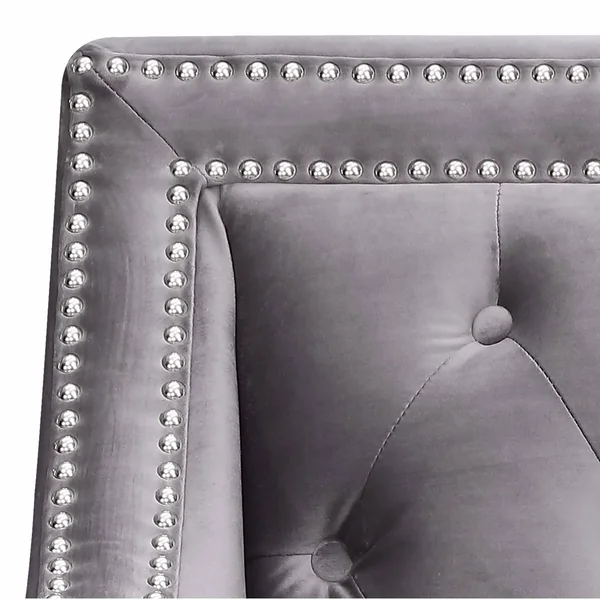 Picket House Furnishings Teagan Accent Chair Gun Metal