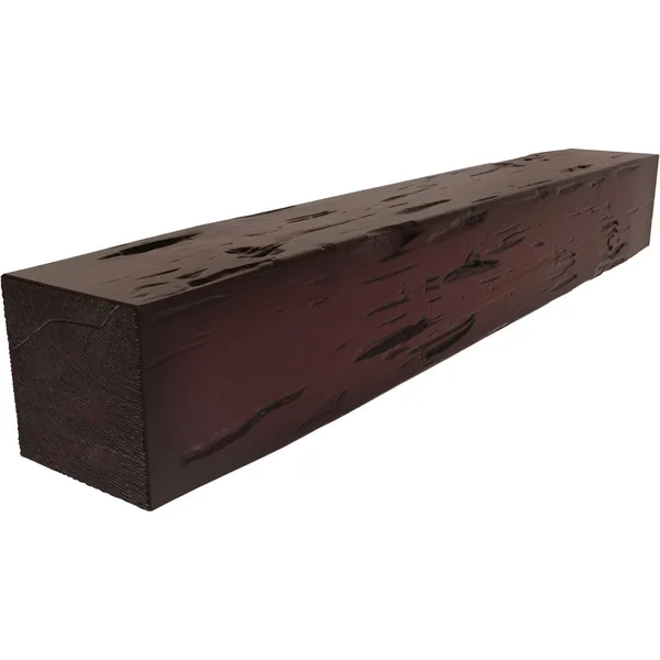Ekena Millwork MANUPC08X12X72ZY 8x22H x 12x22D x 72x22W Pecky Cypress Faux Wood Fireplace Mantel - Premium Cherry