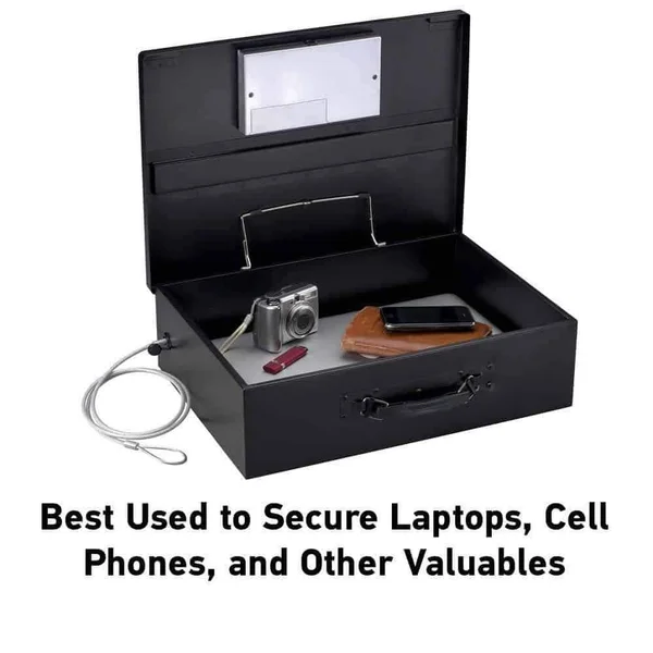 SentrySafe PL048E Electronic Security Box, 0.5 Cubic Feet, Black