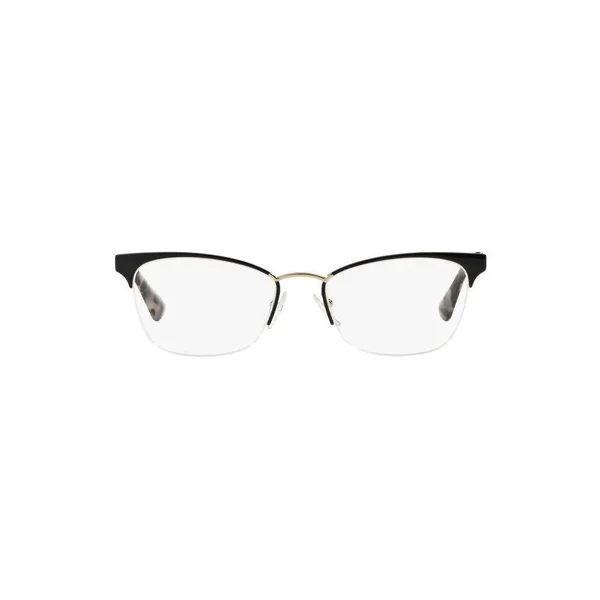 Prada PR 65QV Eyeglasses - Black/Pale Gold, Size: 51-17-140
