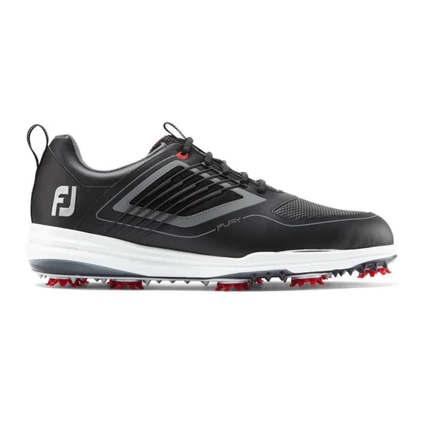 FootJoy Men's Fury Golf Shoes - Black