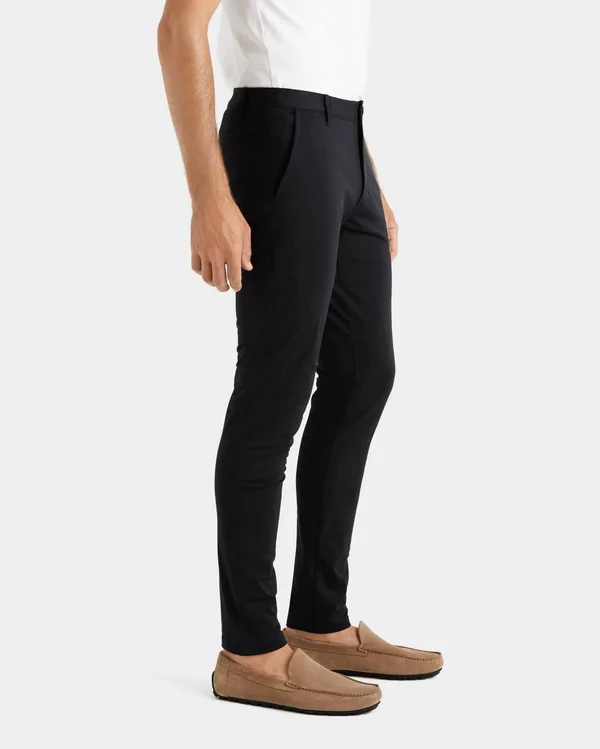 Men's Rhone Commuter Skinny Fit Men's Pants, Size 36 - Black