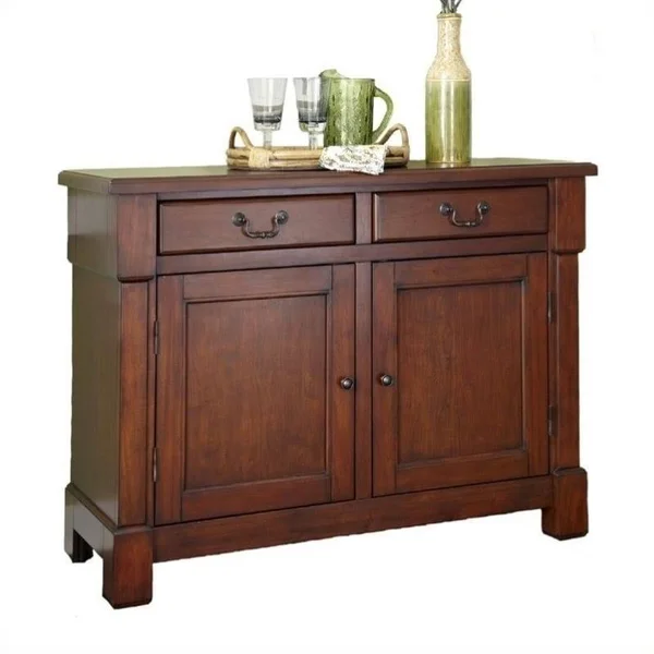 Home Styles 5520-61 36x22 Aspen Buffet - Rustic Cherry