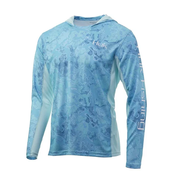 Huk Men's Icon x Camo Hoodie - Large - Erie