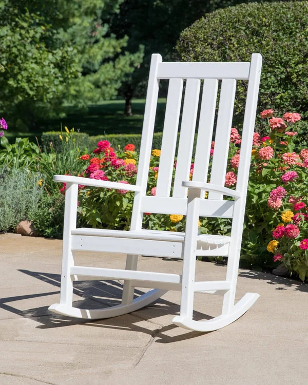 POLYWOOD Vineyard Porch Rocking Chair (Mahogany)