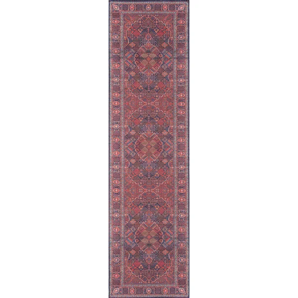 Momeni Afshar Area Rug - Navy, 5& x 7&6x22