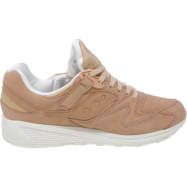 Men's Saucony Grid 8500 Burnished Peach|White - Size 10.5M
