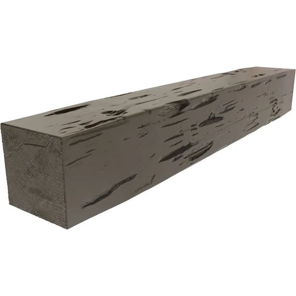 Ekena Millwork MANUPC06X08X84BD 6x22H x 8x22D x 84x22W Pecky Cypress Faux Wood Fireplace Mantel, Burnished Honey Dew