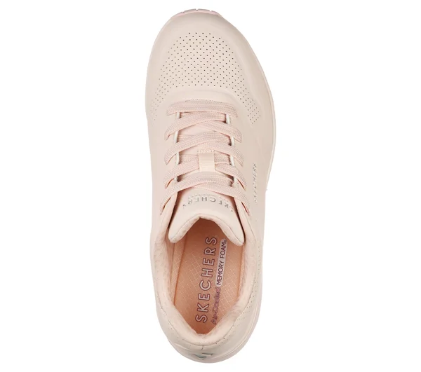 Skechers Street Women's Uno Frosty Kicks Sneaker Light Pink 10