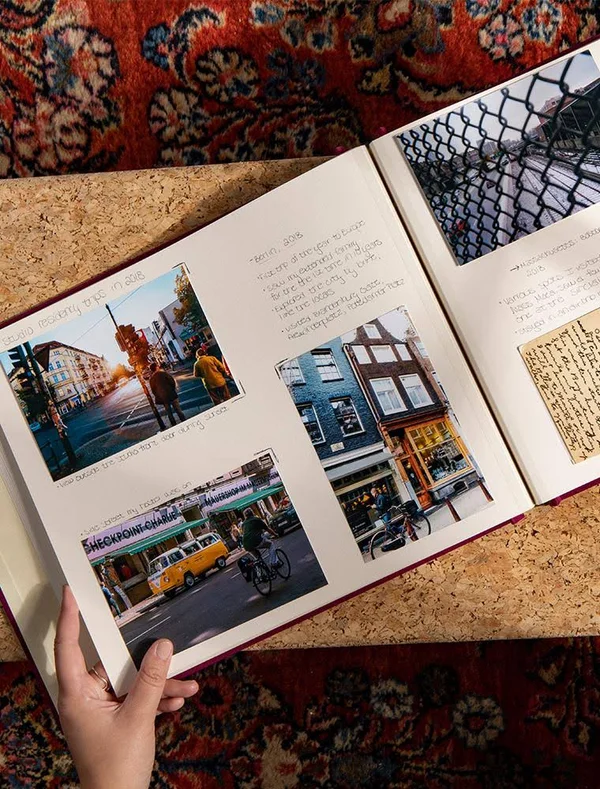 Kolo Newport Photo Album Scrapbook - Ivory