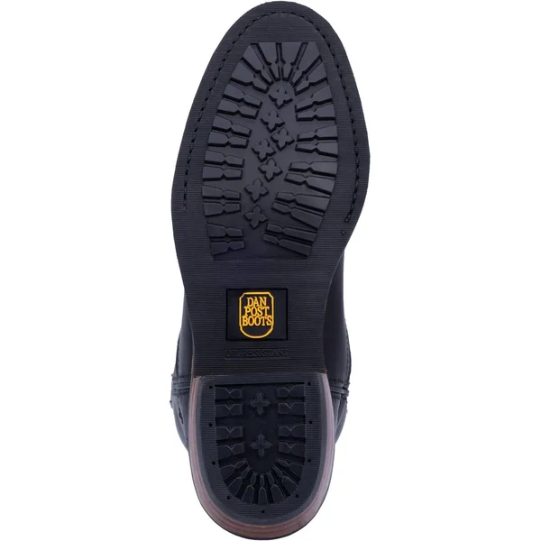Dan Post Men's Waterproof Albuquerque Black Boots