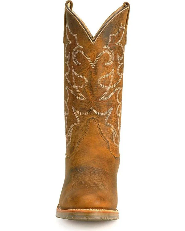 Double H Gel Ice Work Western 12x22 8 Men's Brown