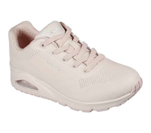 Skechers Street Women's Uno Frosty Kicks Sneaker Light Pink 10