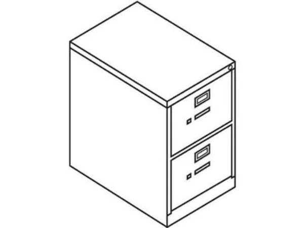 HON 310 Series 2-Drawer Vertical File (312CPQ)