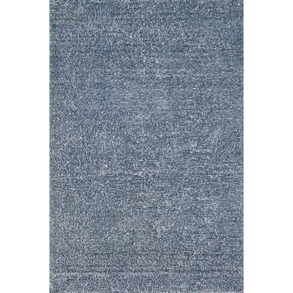 Alexander Home Elle Soft Plush Shag Rug - Denim 3&6x22 x 5&6x22