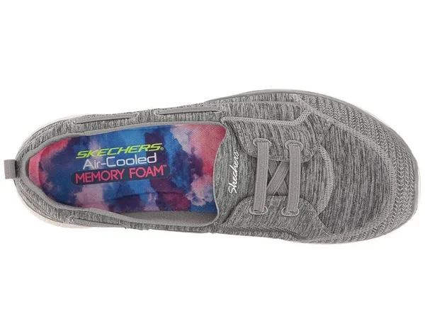 Skechers Women's Microburst Topnotch Walking Slip-On, Size: 9.5 M, Gray