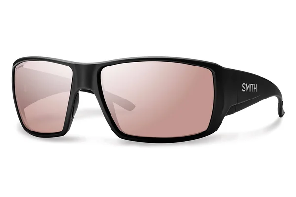 Smith Guides Choice Sunglasses Matte Black, Polarchromic Ignitor