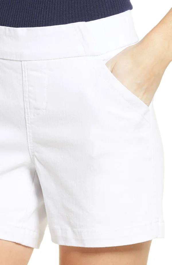 Women's Jag Jeans Gracie Denim Shorts, Size 6 - White