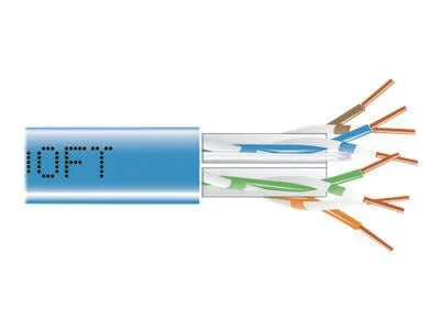 Black Box GigaTrue Bulk cable - CAT 6 - 1000 ft - Gray