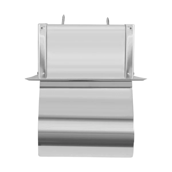 Renovators Supply 2 Recessed Stainless Steel Toilet Tissue Holder with Lid