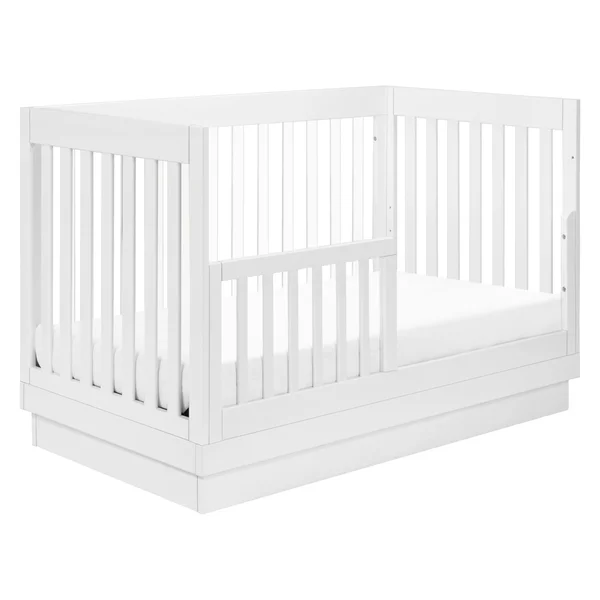 Babyletto Harlow 3-in-1 Convertible Crib - White, Acrylic