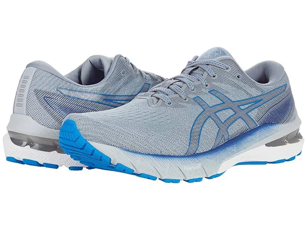 Asics Men's GT-2000 (Wide) 10 Sheet Rock-Electric Blue - 9.5