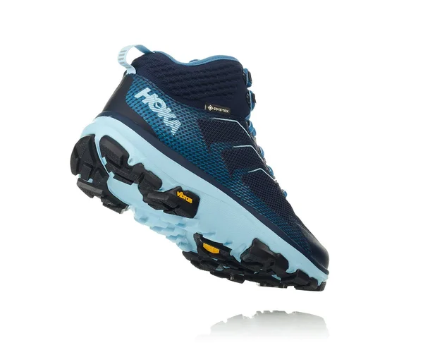 Hoka One One Women's TOA GTX - 7 - Black Iris, Aquamarine