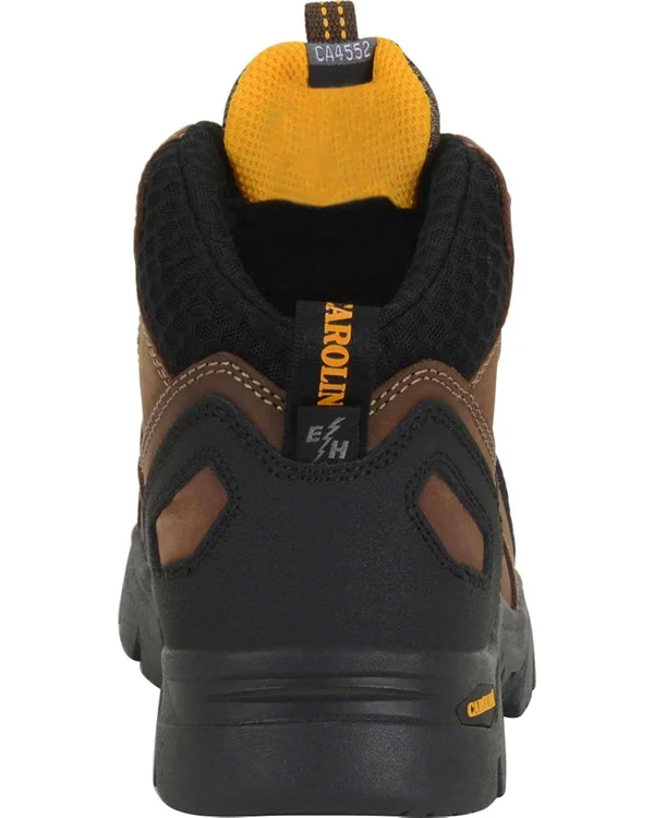 Men's Carolina Ca4552 Waterproof Composite Toe Hiker - Size: 9, Brown