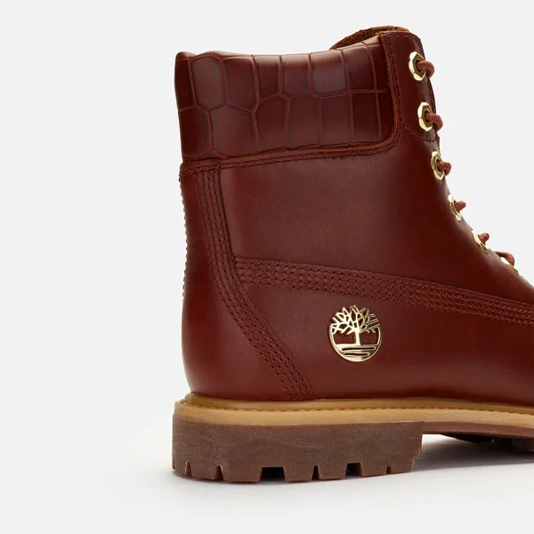 Timberland 6 inch Nubuck Premium Boots - Brown - Ankle Boots