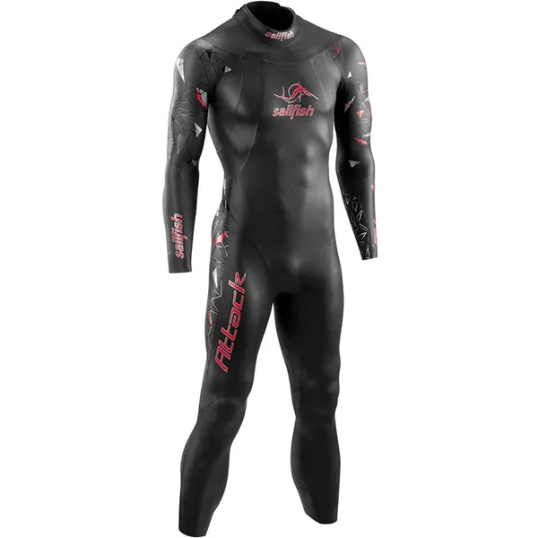 Sailfish Attack Wetsuit Black Red M