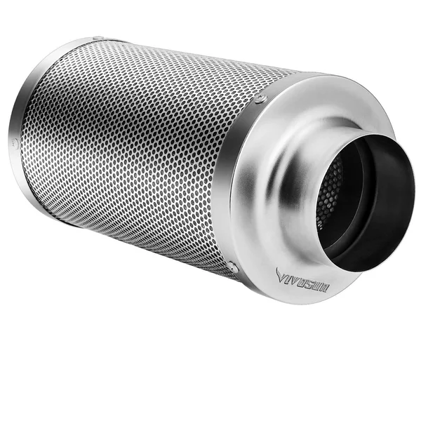 VIVOSUN 6 inch Air Carbon Filter Odor Control with Australia Virgin Charcoal for Inline Fan, Pre-Filter Included