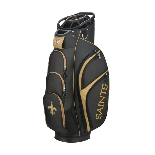 Wilson NFL Cart Bag - New Orleans Saints